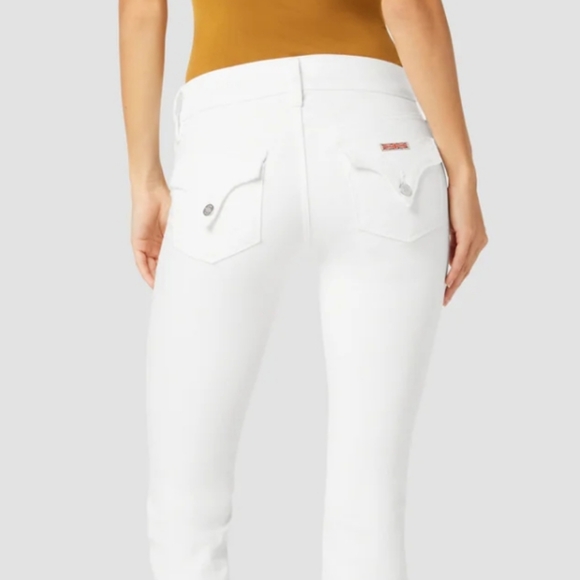 Hudson Jeans Denim - HUDSON Women's Beth Mid Rise Baby Bootcut Jean with Back Flap Pockets